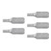 Estuche con 5 puntas hexagonales de 1/8mm largo 1", EXPERT