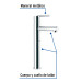 Monomando alto cromo para lavabo, FOSET ELEMENT