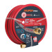 Manguera 3/4" super reforzada 4 capas 30m conexiones metal