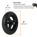 Carretilla 6ft3 Imponchable, bastidor tubular, TRUPER EXPERT