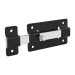Pasador de barra plana 4", negro, HERMEX
