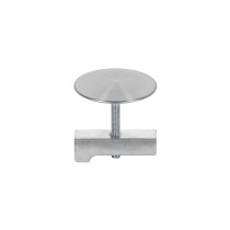 Cubretaladro de acero inoxidable 1-3/4" satín, FOSET