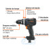 Rotomartillo 1/2", 20V, sin accesorios, MAX