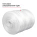 Rollo de rafia de 1125 m color blanco calibre 3.8 g/m