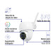Cámara de seguridad WiFi robotizada para exterior, 3MP