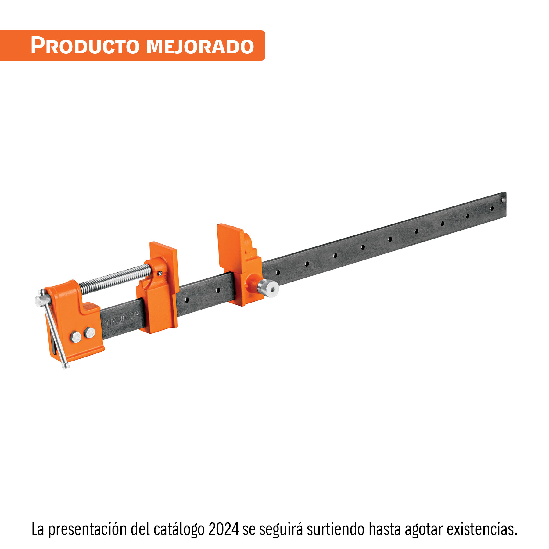 Sargento 72" de solera de acero, TRUPER