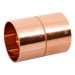 Cople de cobre 1-1/2", con ranura, FOSET
