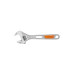 Llave ajustable (perico) 6" cromada, TR