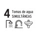 Equipo hidroneumático 24L, bomba periférica 1/2 HP, PRETUL