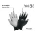 Guantes de nylon recubiertos de poliuretano, XCH, PRETUL