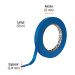 Cinta masking tape azul de 1/2" x 50 m para pintor, TRUPER
