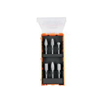 Juego de 6 limas rotativas, TRUPER