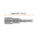 Estuche con 5 dados magnéticos de 7/16" largo 2-1/2", EXPERT