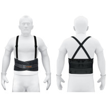 Faja lumbar con tercer cinturón, talla CH, TRUPER