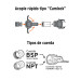 Juego de conexiones rápidas para manguera 4" para motobomba