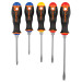Juego de 5 desarmadores mango Comfort Grip, TRUPER