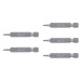 Estuche con 5 puntas torx T7 largo 2", TRUPER EXPERT