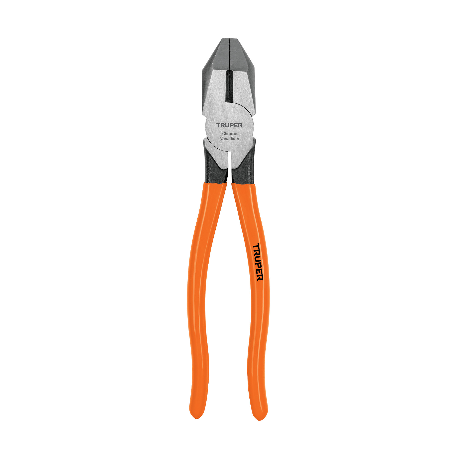 Pinza para electricista 9" uso rudo, mango PVC, TRUPER