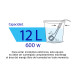 Calentador de inmersión para agua #3 (12 L), 600 W, VOLTECK