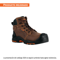 Bota de seguridad café, 28 casquillo de aramida, TRUPER
