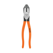 Pinzas de electricista profesionales, cabeza cuadrada