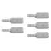 Estuche con 5 puntas hexagonales de 3 mm largo 1", EXPERT