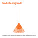 Escoba plástica para jardín, flexible, 30 dientes, mango 48"