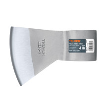 Hacha media labor ojo redondo 4 lb sin mango, TRUPER