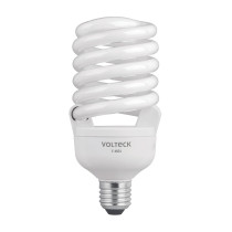 Lámpara espiral T4 45 W alta potencia luz de día, caja
