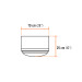 Protector solar plegable para casco, verde con reflejante