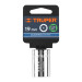 Dado de 19 mm, 6 puntas, cuadro 1/2", TRUPER