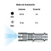 Linterna de aluminio 1 LED de 40 lm con 1 pila AA, TRUPER
