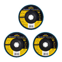 Discos laminados 7" centro 7/8", Pretul