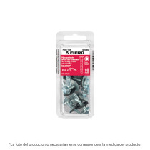 Blíster 12 pijas #14x3/4" hexagonal punta broca con rondana