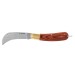 Cuchillo abatible 8" para electricista mango madera, Truper