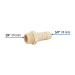 Adaptador inserción rosca exterior de 3/4" x 3/4", FOSET