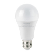Foco LED 6W (40W) A19, 3000K blanca cálida, 440 lm, caja