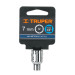 Dado de 7 mm, 12 puntas, cuadro 3/8", TRUPER
