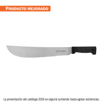 Machete estándar 14" cacha negra inyectada, TRUPER