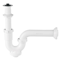 Céspol rígido de ABS con contra, para lavabo, FOSET