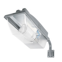 Luminario suburbano ABS con foco LED 30W 6500K sensor de luz