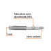 Machuelo semicónico 1/8" x 44 cuerda fina, TRUPER