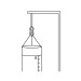 Destorcedor metálico de 1/4", FIERO