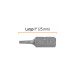 Estuche con 5 puntas torx T7 largo 1", TRUPER EXPERT