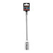 Dado p/bujías cuadro 3/8" articulado 13/16", extensión 10"