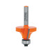 Broca para router, redondeado, 1-1/4" con balero, TRUPER
