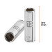 Dado largo de 12 mm, 6 puntas, cuadro 1/4", TRUPER