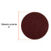 Paquete con 3 discos de lija 6" grano 60, para PUL-4X6T