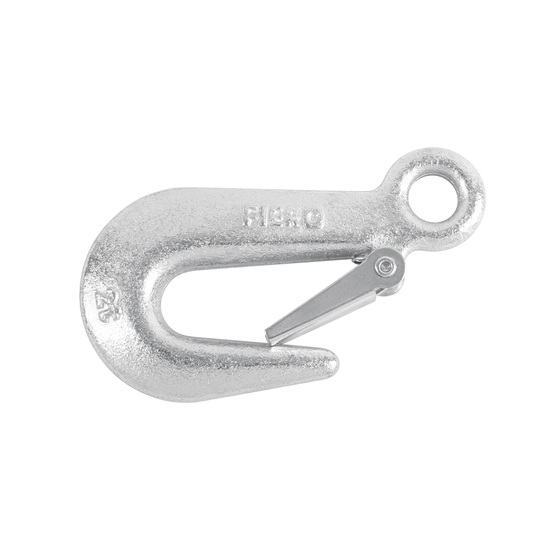 Gancho eslinga de acero forjado 5/8", carga 2000 kg, FIERO