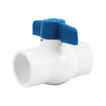 Válvula de esfera de PVC 1 1/4" para cementar, FOSET